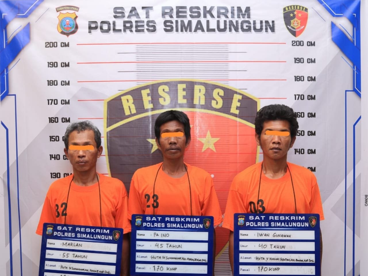 Pencuri Sawit di Simalungun yang Menyerang Sekuriti PT Lonsum Pakai Molotov Ditangkap