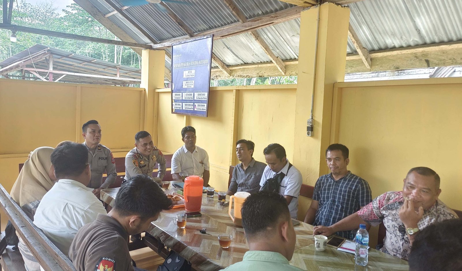 Polsek Kotarih Gelar Dialog Interaktif Bersama PPK Jelang Pilkada