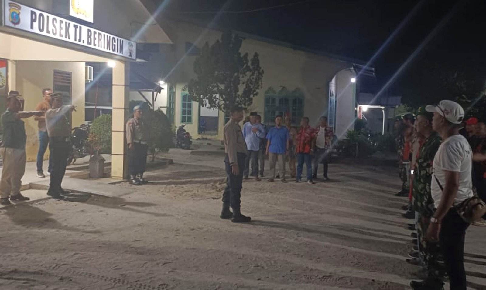 Polsek Tanjung Beringin dan Forkopimcam Gelar Patroli, Sita Miras