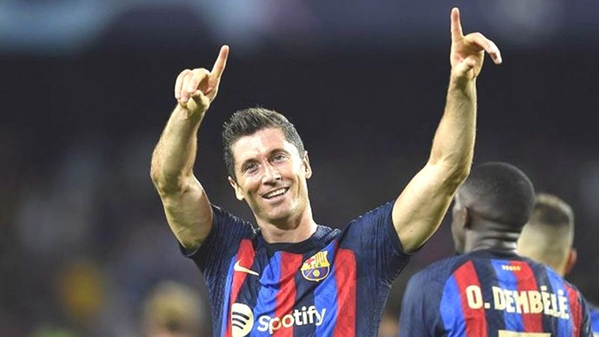 Barcelona vs Real Betis 3-1: Raphinha Bersinar, Laga Perpisahan Lewandowski di Camp Nou