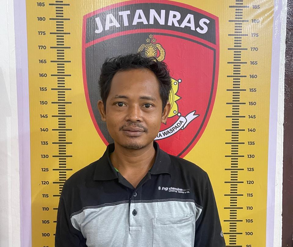 Polisi Bekuk Penadah Arang Curian di Serdang Bedagai
