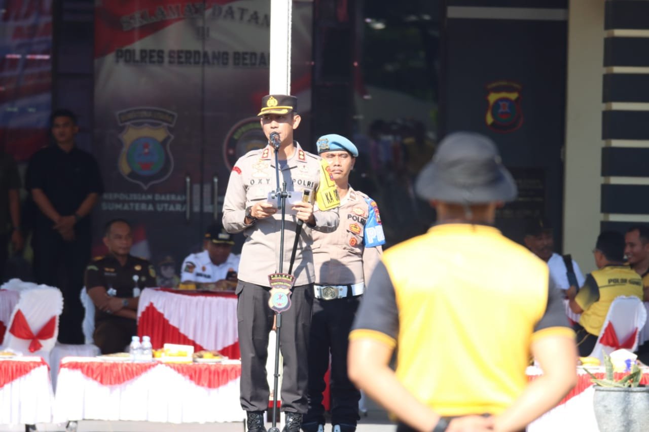 AKBP Oxy Yudha Buka Turnamen Menyambut HUT Bhayangkara