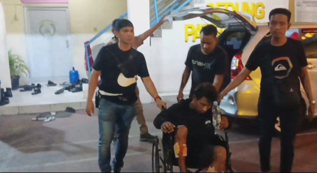 Dor! Kaki Residivis Pencuri Motor di Medan Ditembak Polisi