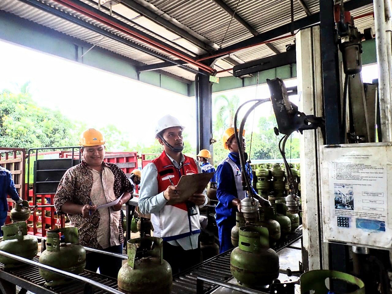 Pertamina Patra Niaga Awasi SPPBE dan SPBE di Sumut