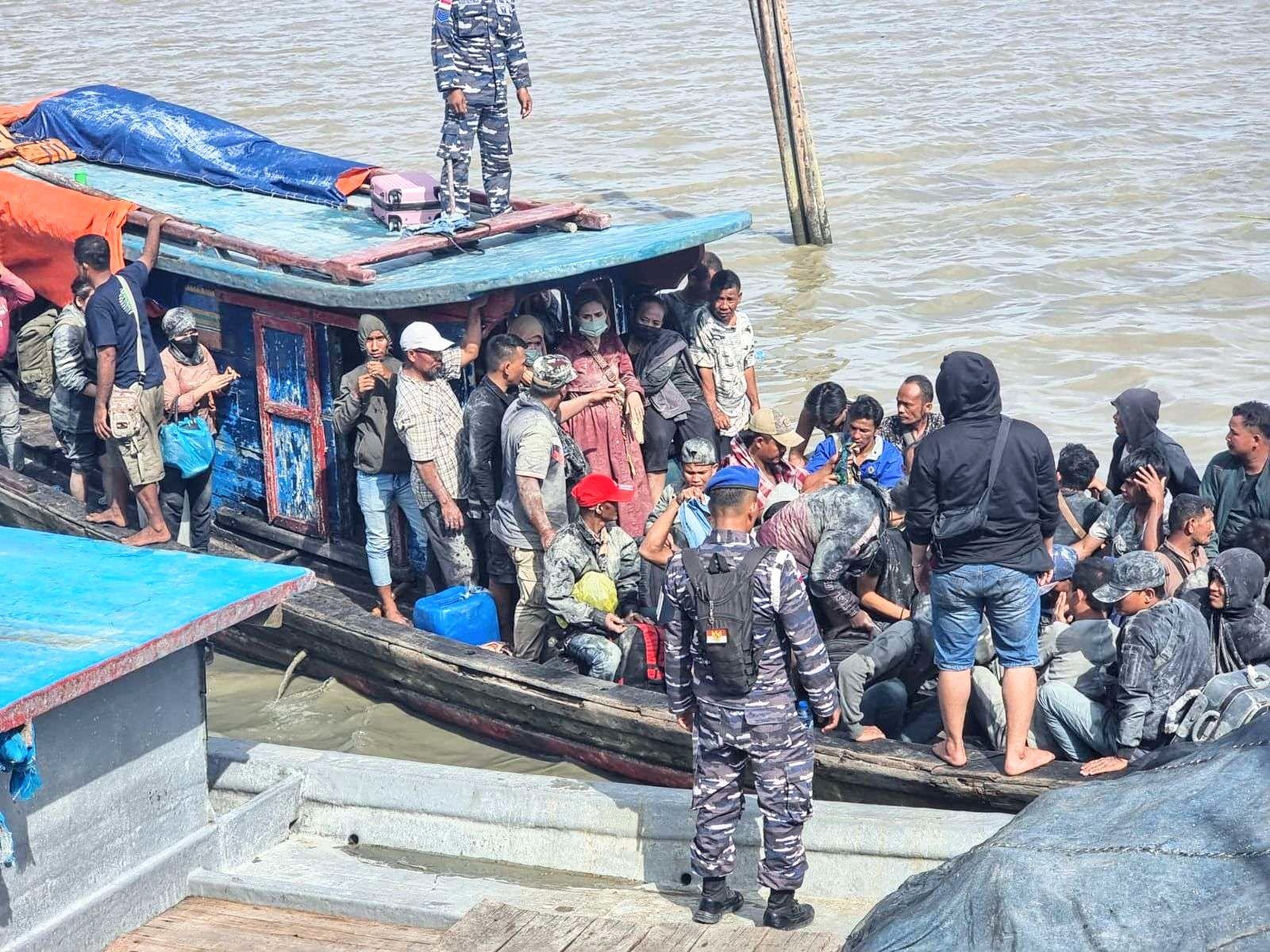 39 Calon PMI Ilegal Tujuan Malaysia Dicegat di Perairan Asahan
