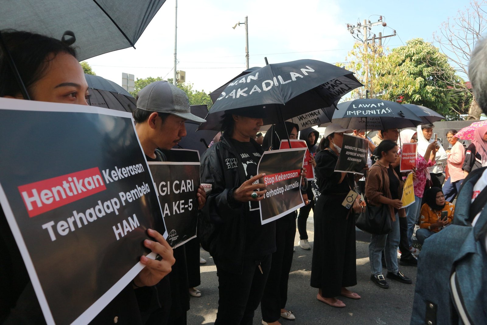 KKJ dan Aktivis Aksi Kamisan Desak Polda Sumut Usut Keterlibatan Koptu HB