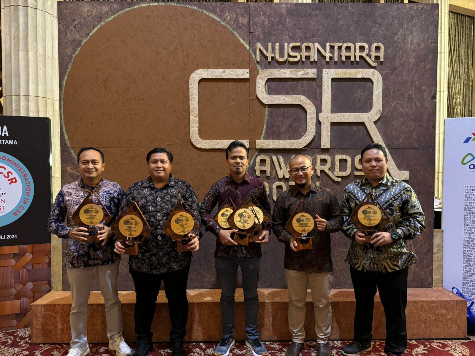 PT Pertamina Patra Niaga Regional Sumbagut Sabet 9 Penghargaan di Ajang Nusantara CSR Award 2024