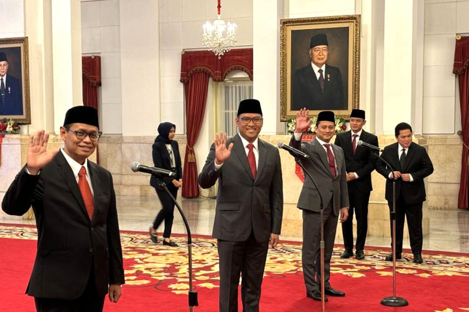 Presiden Jokowi Lantik Keponakan Prabowo Jadi Wamenkeu RI