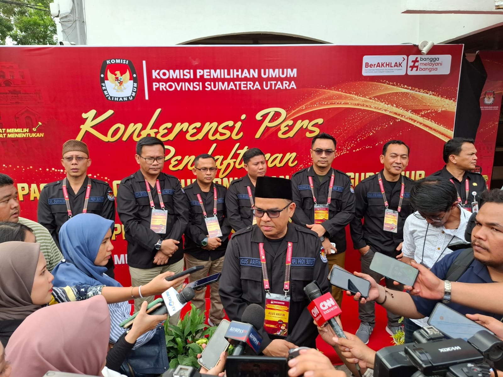 KPU Sumut Nyatakan Berkas Bobby-Surya Lengkap