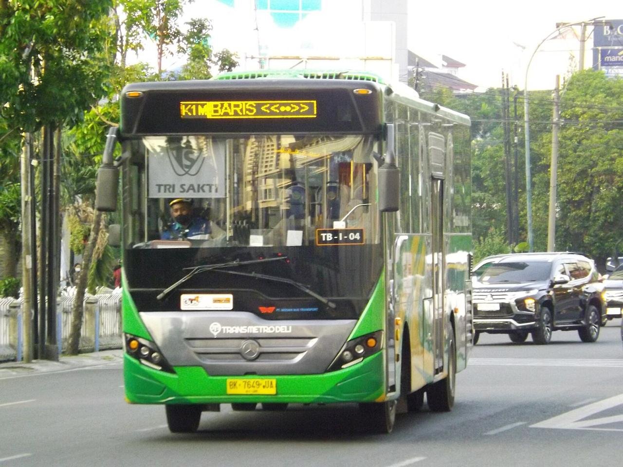 Bus Trans Metro Deli Kembali Beroperasi, Tarifnya Gratis