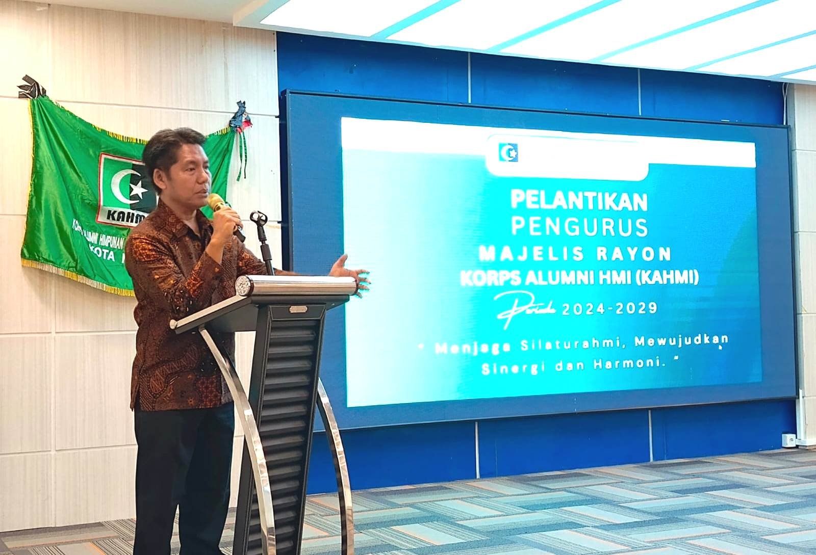 Rayon KAHMI FISIP USU Dikukuhkan, Dadang Darmawan: HMI Harus Kembali pada Tujuannya