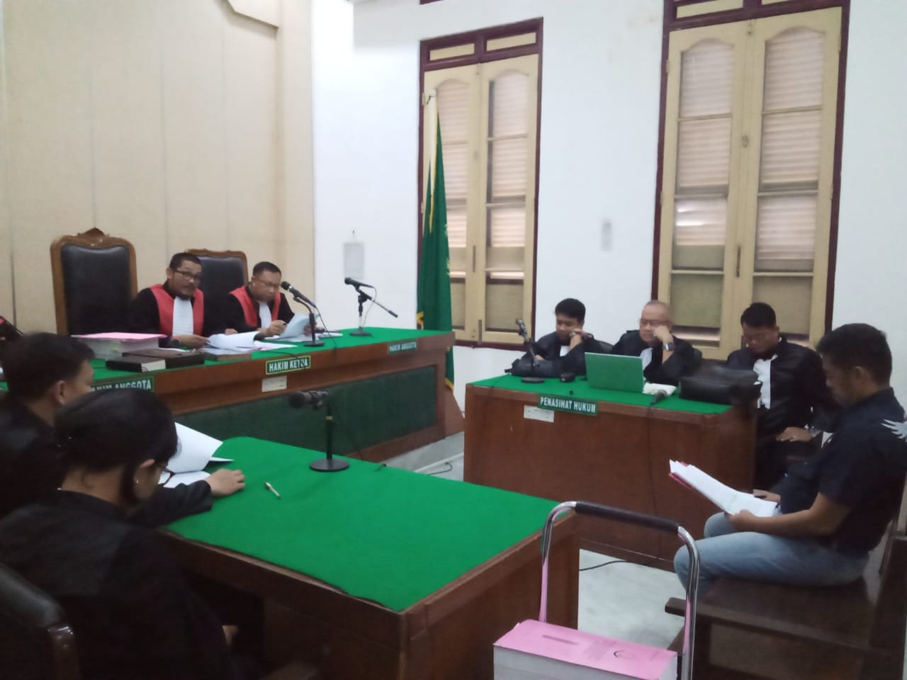 Didakwa Rugikan Negara Rp 4,4 M, Debitur Bank Sumut Duduk di Kursi Pesakitan