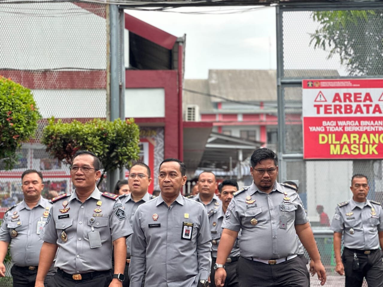 Direktur Binapi dan Anak Binaan Puji Pelayanan dan Pembinaan di Lapas Kelas I Medan