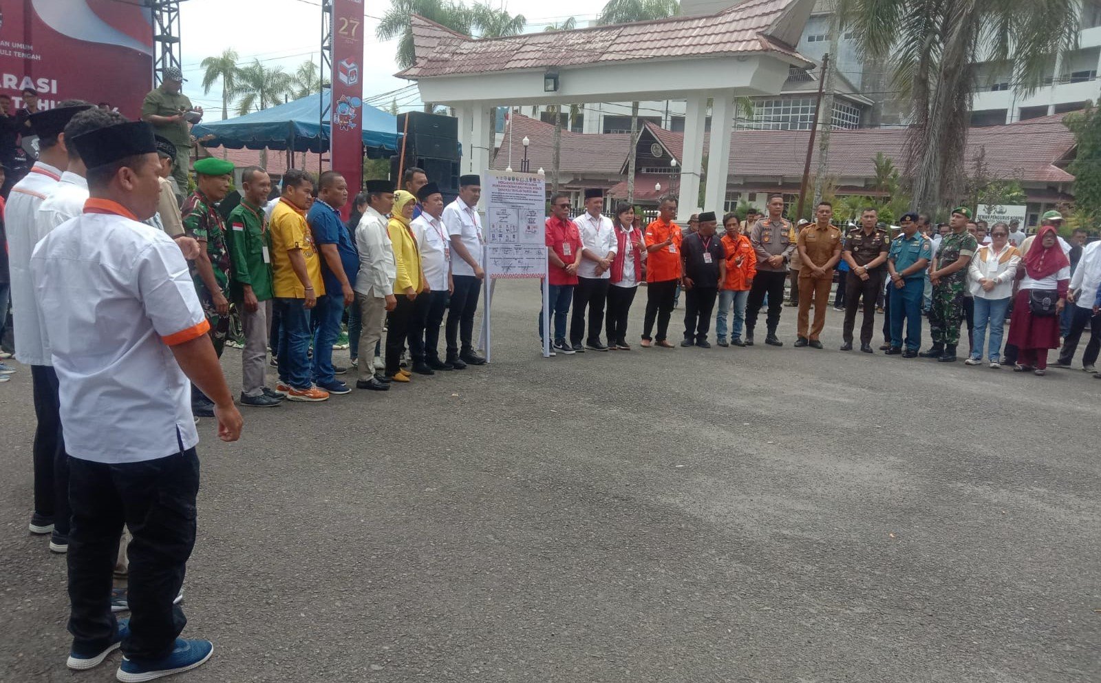 Deklarasi Pilkada Damai, ini Penegasan Kapolres Tapteng