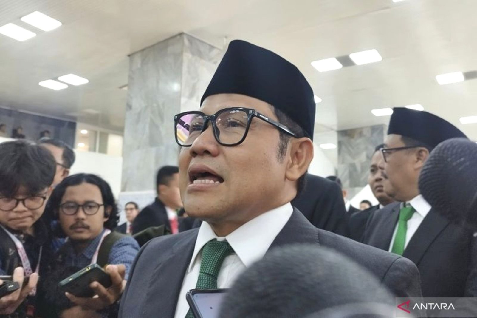 Cak Imin Sebut Anies Baswedan Mendukungnya Masuk Kabinet Prabowo - Gibran