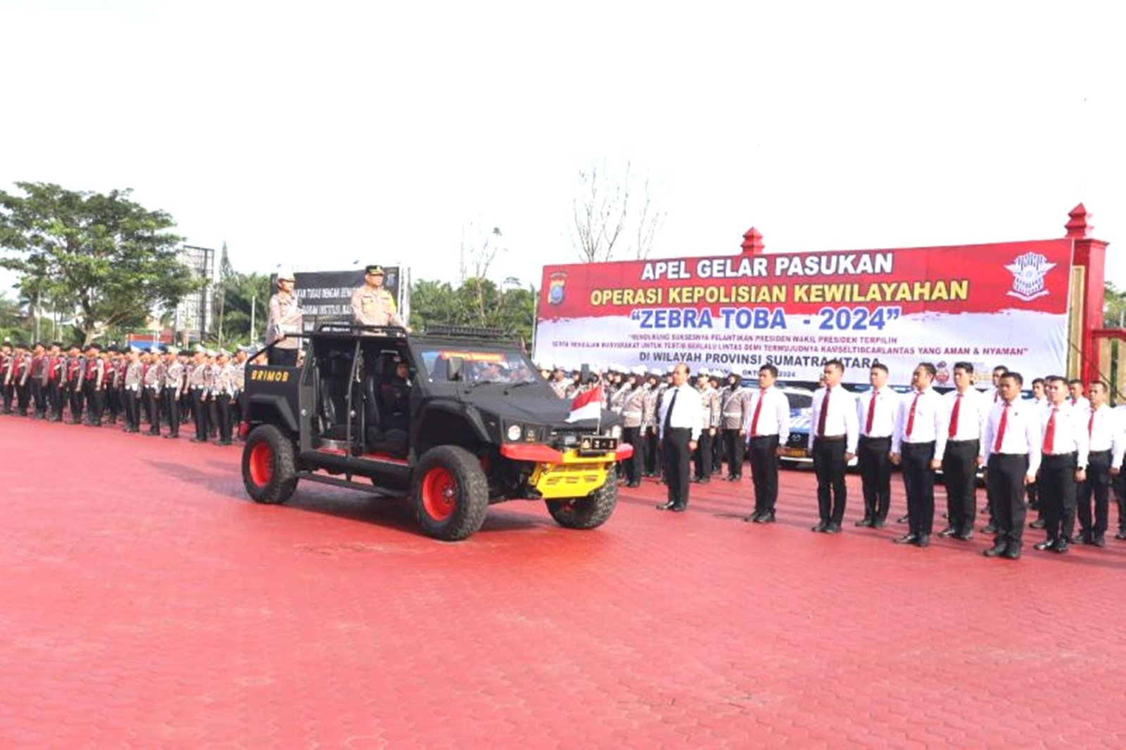Operasi Zebra Toba 2024 Dimulai, Polda Sumut Kerahkan 1,3 Ribu Personel Gabungan