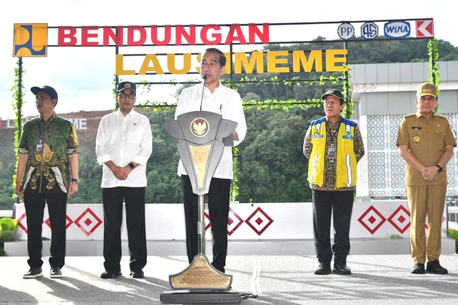 Presiden Jokowi Resmikan Bendungan Lau Simeme: Pengerjaan 6 Tahun, Anggaran Rp 1,76 Triliun
