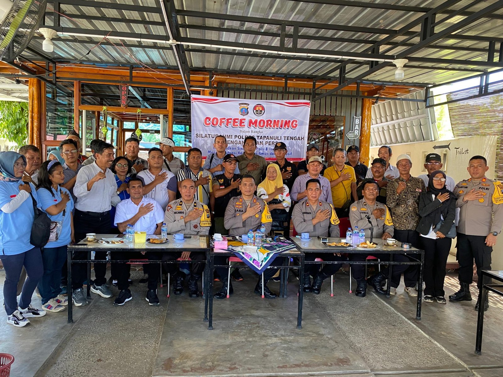 Kapolres Tapteng: Jadilah Penyejuk Dalam Pemberitaan