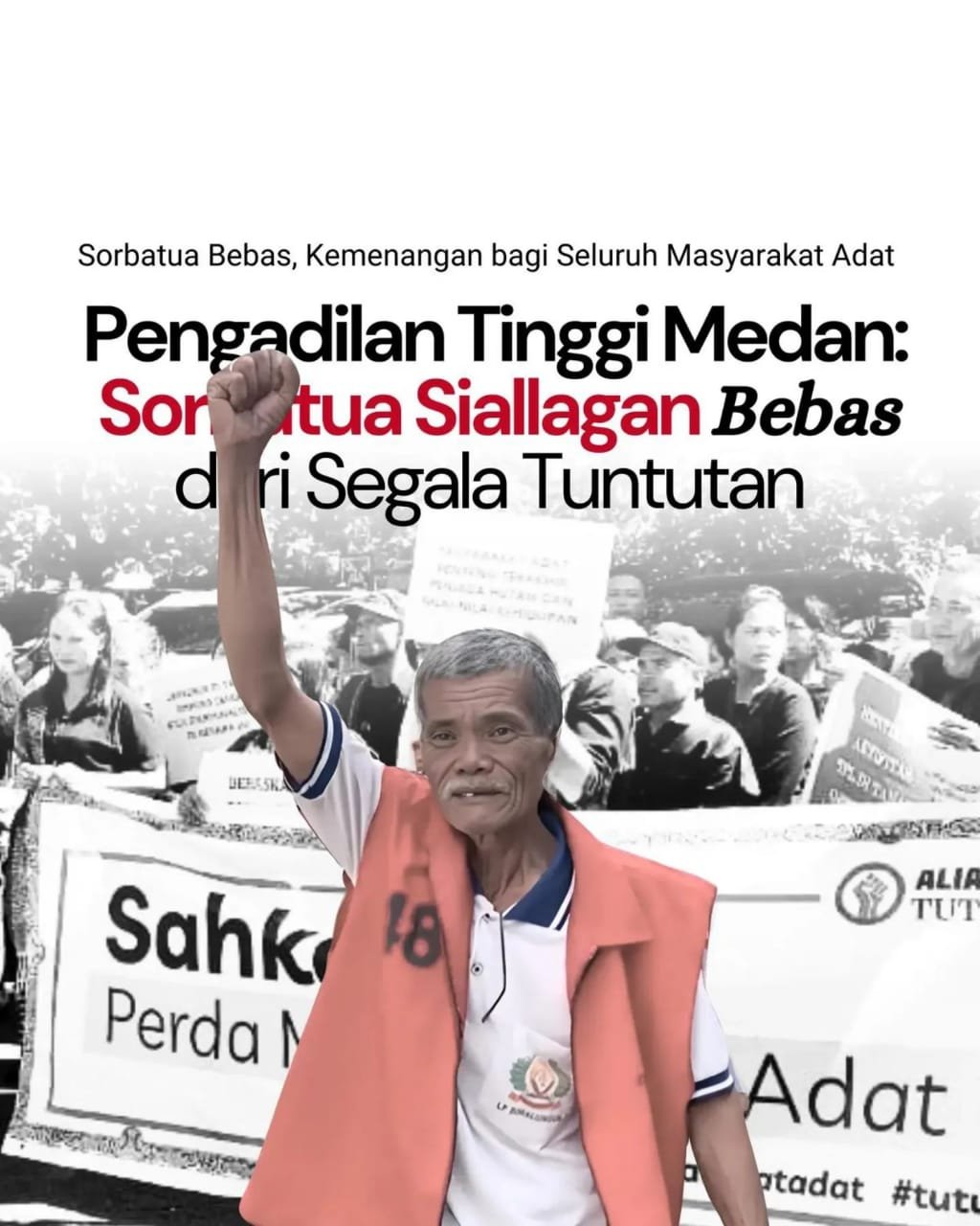 Sorbatua Siallagan Akhirnya Divonis Bebas di PT Medan