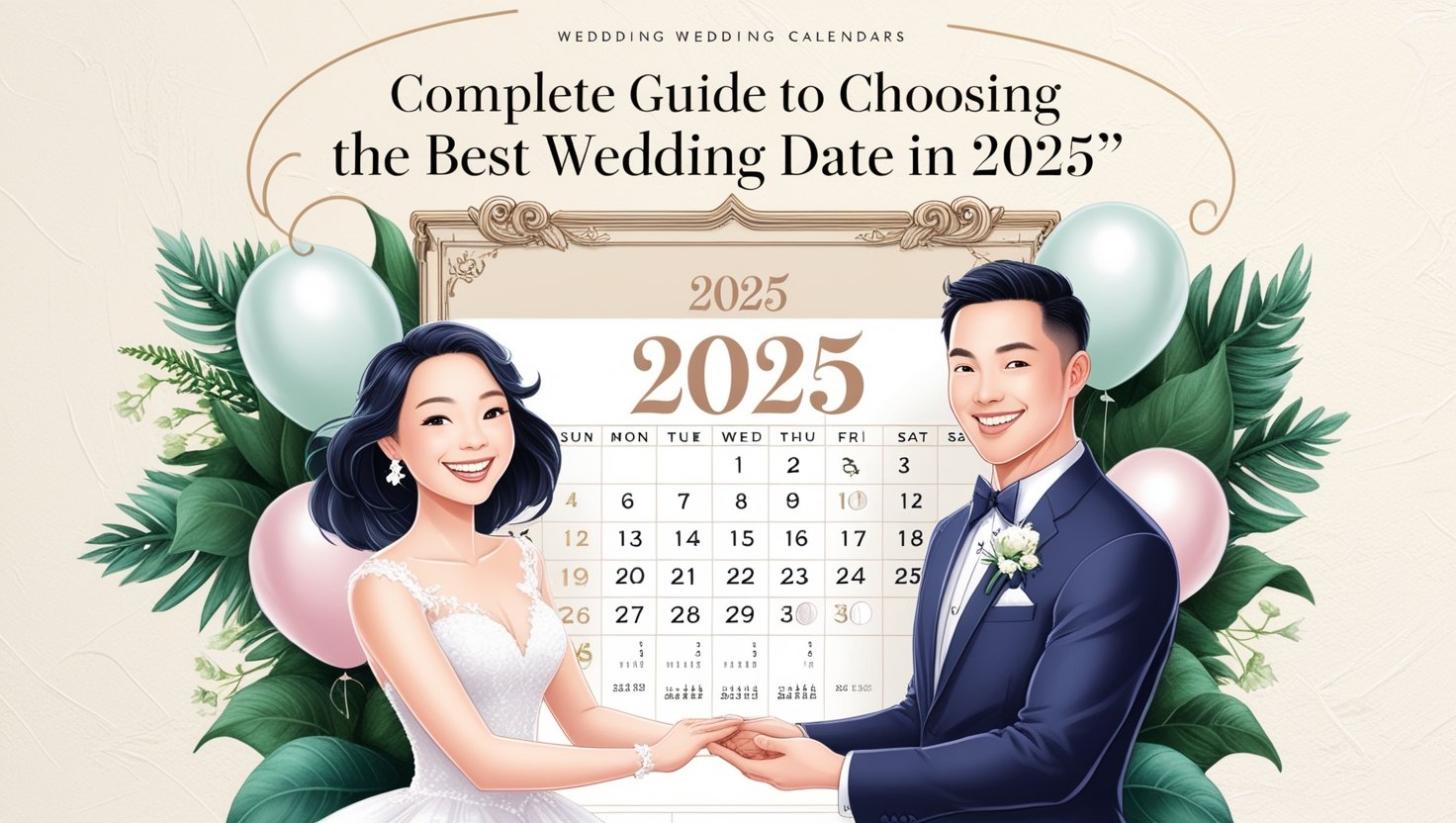 Jangan Sampai Salah Pilih! Panduan Lengkap Memilih Tanggal Pernikahan Terbaik di Tahun 2025