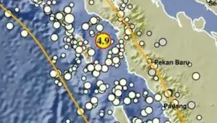 Gempa Guncang Kawasan Pantai Barat Sumut