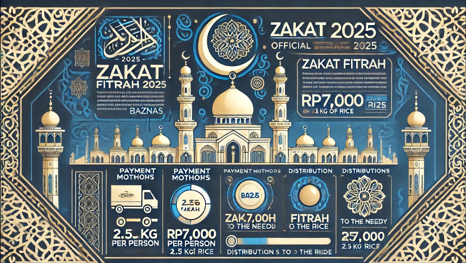 BAZNAS Tetapkan Besaran Zakat Fitrah 2025: Ini Nominal dan Cara Pembayarannya