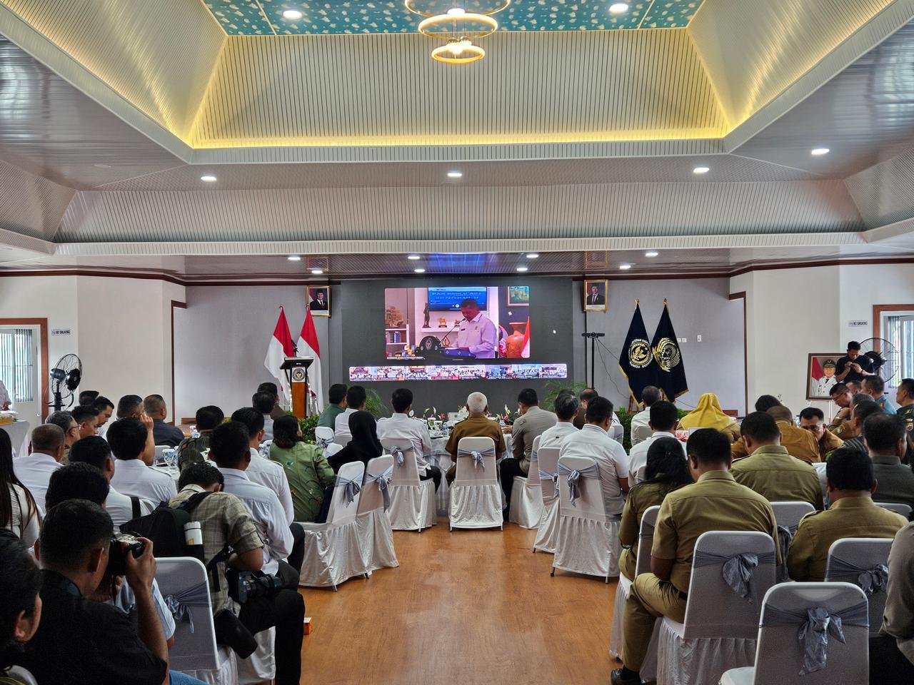 Rutan Kelas 1 Medan Ikuti Tasyakuran Hari Bakti Pemasyarakatan Ke-61