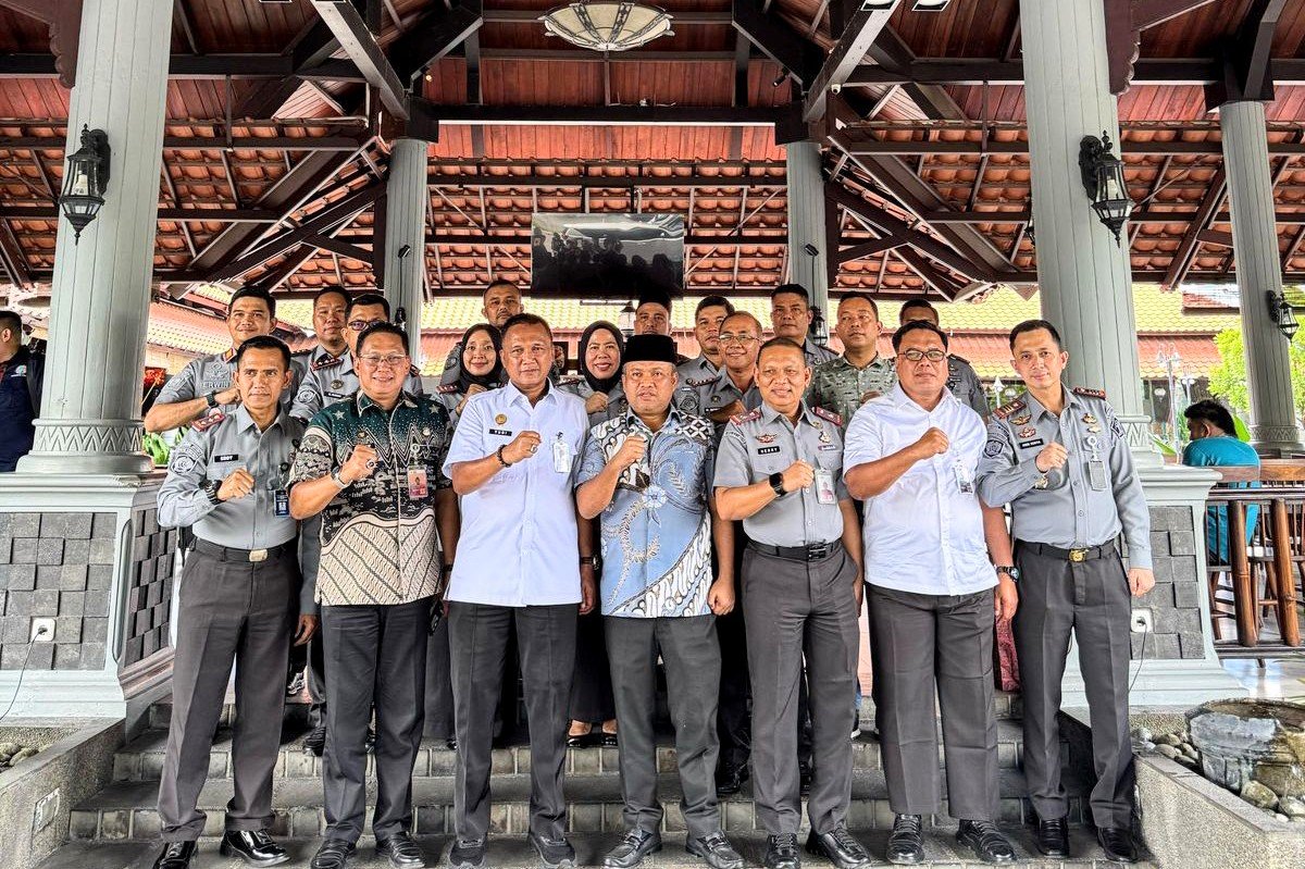 Kepala Rutan Kelas I Medan Hadiri Silaturahmi dengan Wakil Ketua Komisi XIII DPR RI