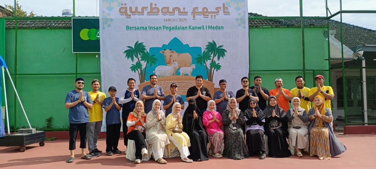 Qurban Fest Bersama Insan Pegadaian Kanwil 1 Medan
