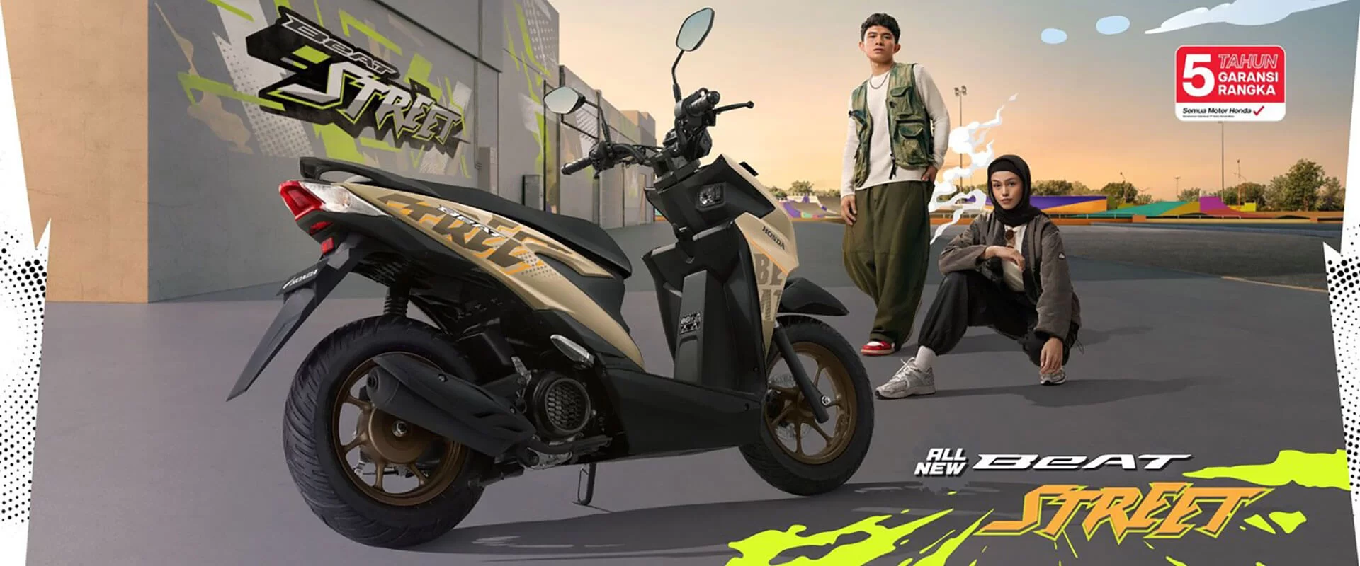 Honda BeAt Street 2025 Desain Makin Keren dan Sporty Cicilan Cuma Rp15 Ribuan Per Hari Lewat BCA Finance