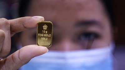 Harga Emas Antam Terjatuh Rp 9.000 Bertengger di Level Rp1.929.000 Per Gram di perdagangan Jumat 6 Juni 2025