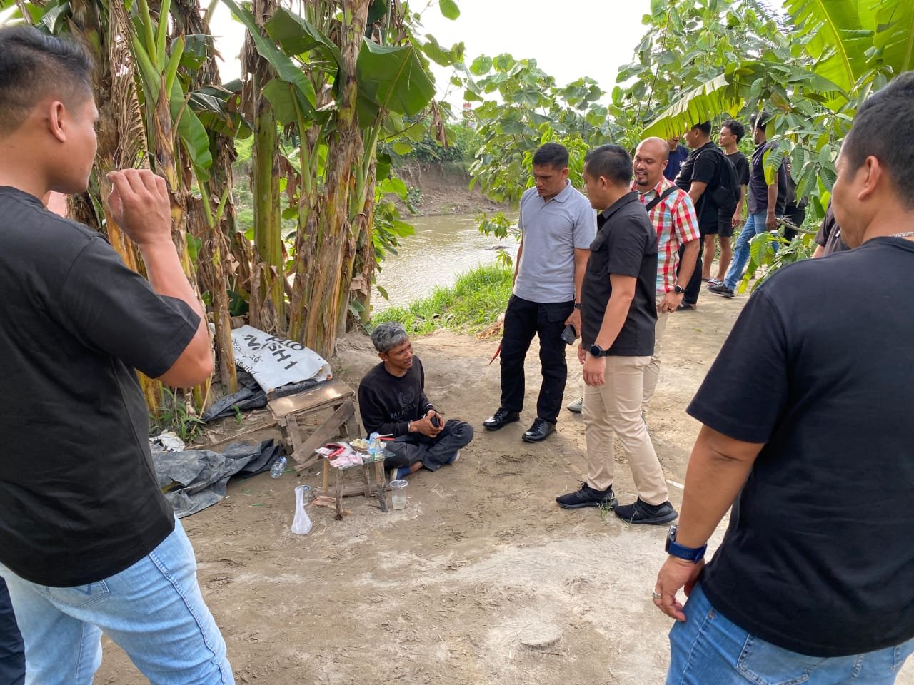 Polrestabes Medan Gerebek Sarang Narkoba Sunggal Dalam, Seorang Pengedar Diamankan