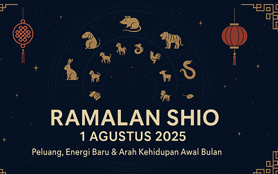 Ramalan Shio Lengkap 1 Agustus 2025: Apa Kata Zodiak Tiongkok Tentang Harimu?