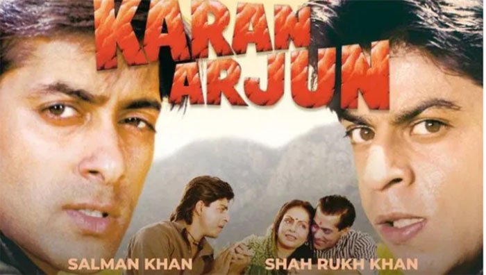 Sinopsis Film Karan Arjun: Aksi Salman Khan dan Shah Rukh Khan Tayang di Mega Bollywood ANTV Hari ini 1 Juli 2025