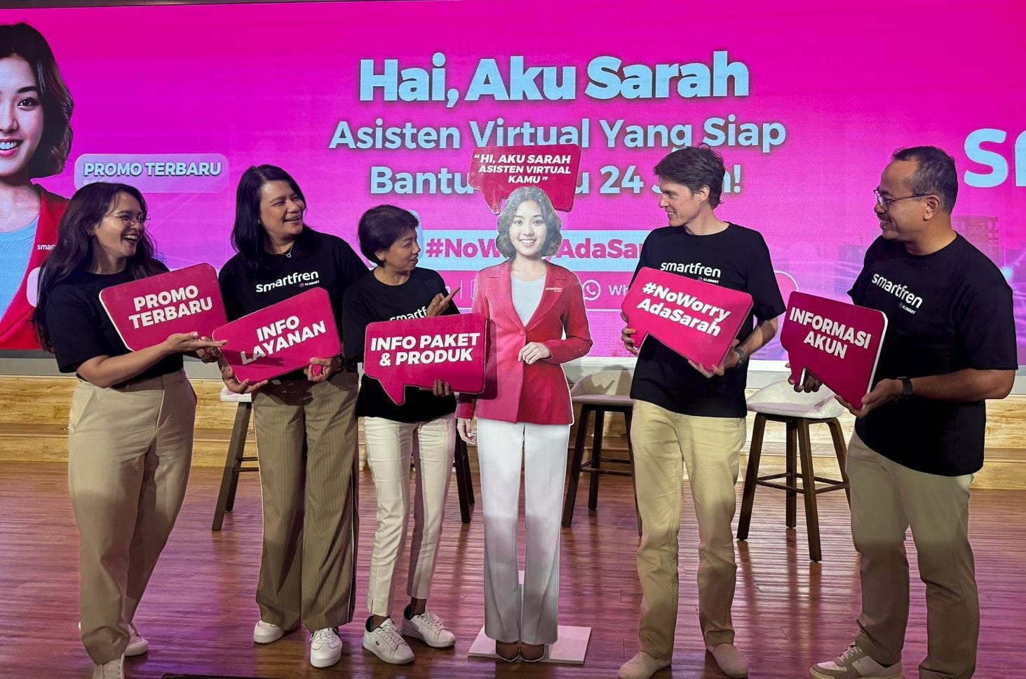 Tingkatkan Kenyamanan dan Pengalaman Pelanggan Smartfren Luncurkan “Sarah”Asisten Virtual AI Siap Layani Pelanggan 24/7