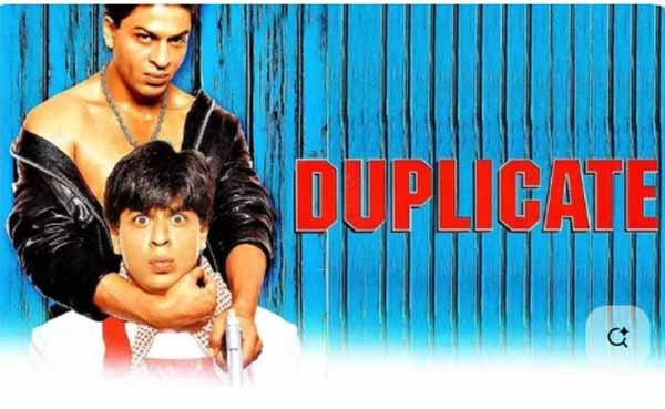 Sinopsis Film Duplicate: Kisah Shah Rukh Khan Punya Kembaran Tayang di Mega Bollywood Jumat 25 Juli 2025 Pagi Ini