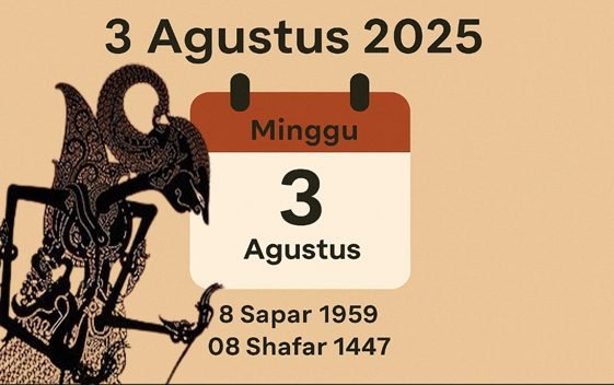 3 Agustus 2025 Hari Apa? Ini Penjelasan Lengkap Tanggal dan Maknanya