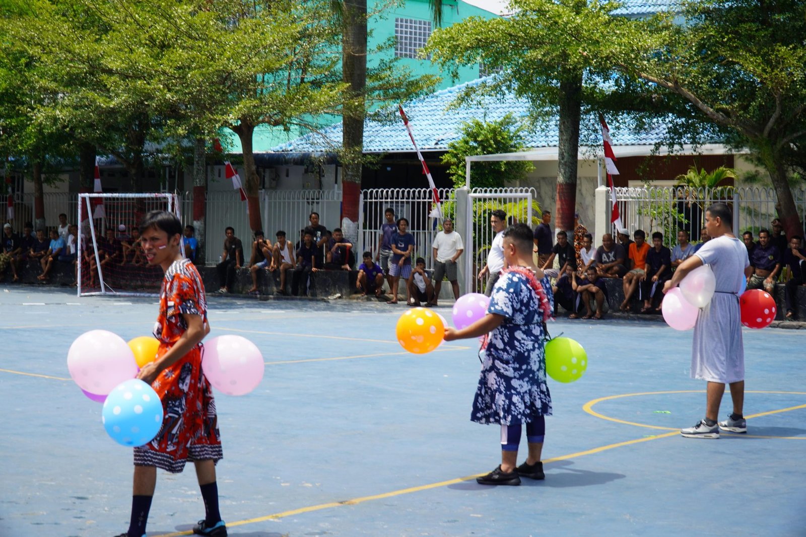 Rutan Kelas 1 Medan Meriahkan HUT RI ke-80 dengan Pekan Olahraga Penuh Tawa dan Sportivitas