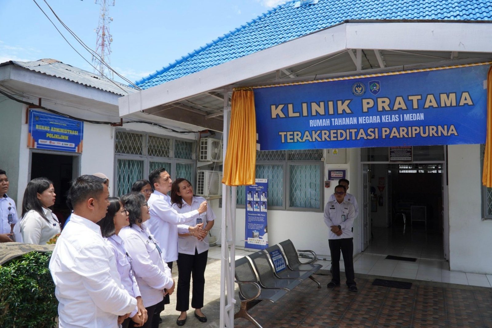 Klinik Rutan Kelas 1 Medan Raih Akreditasi Paripurna, Bukti Layanan Kesehatan Kian Berkualitas