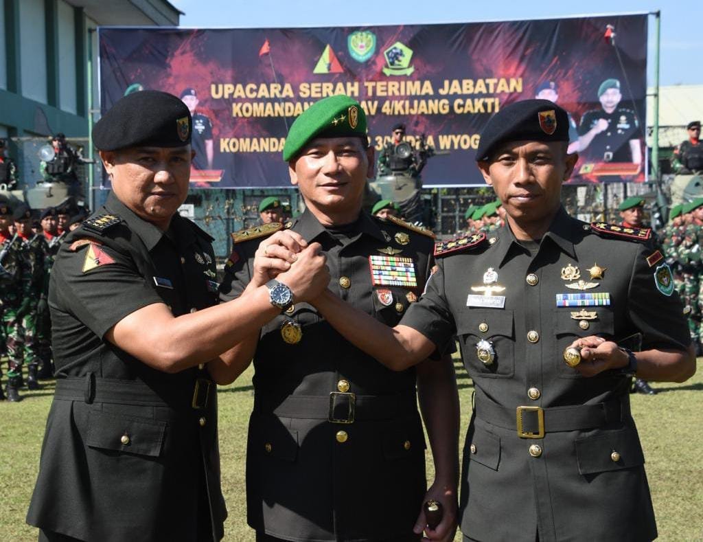 ‎Letkol Kav Prima Wahyudi PSC (j) GDDSS Jabat Komandan Yonkav 4/KC Kota Bandung