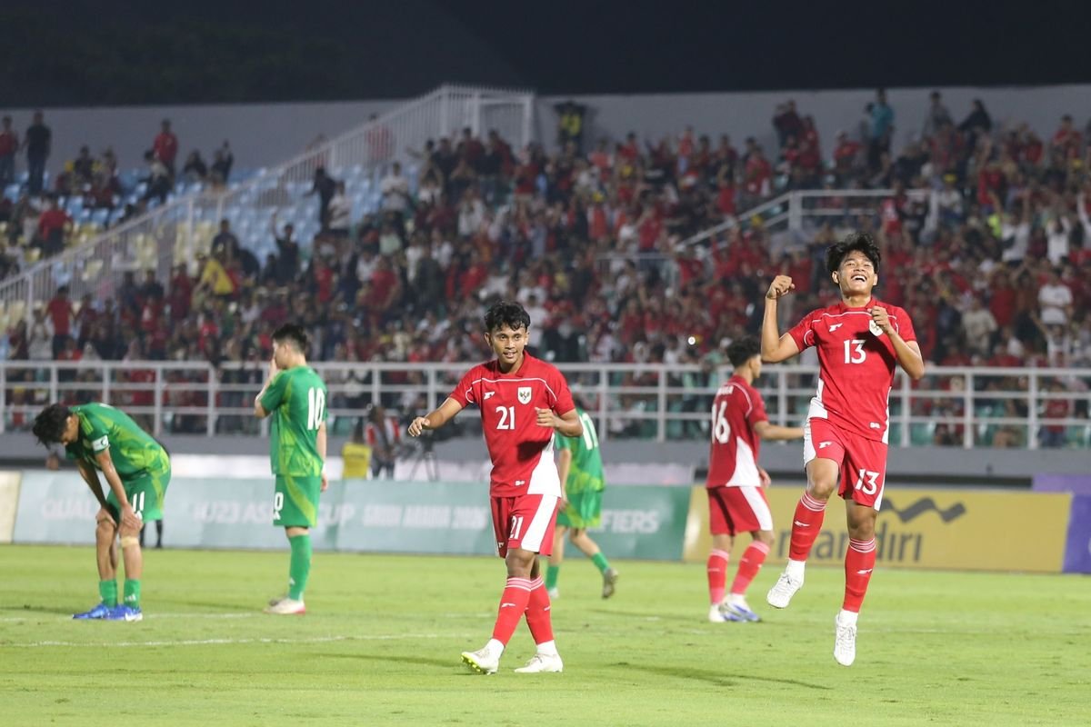 Garuda Muda Bantai Makau 5-0 di Kualifikasi Piala Asia U-23 2026, Hidupkan Peluang Lolos