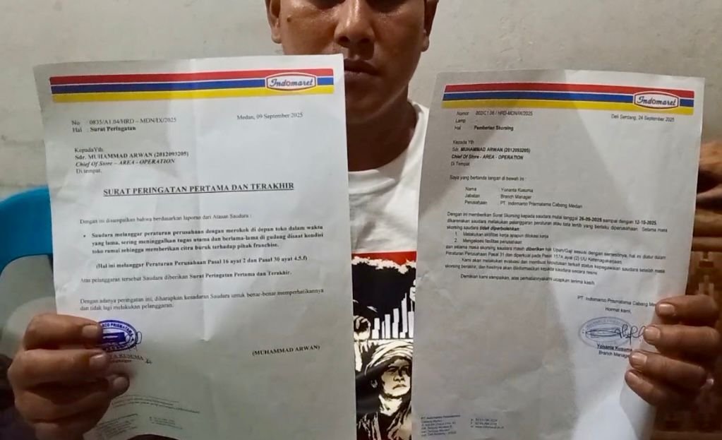Buruh Indomaret di Simalungun Terancam Di-PHK Tanpa Prosedur, Diduga Langgar Aturan Ketenagakerjaan