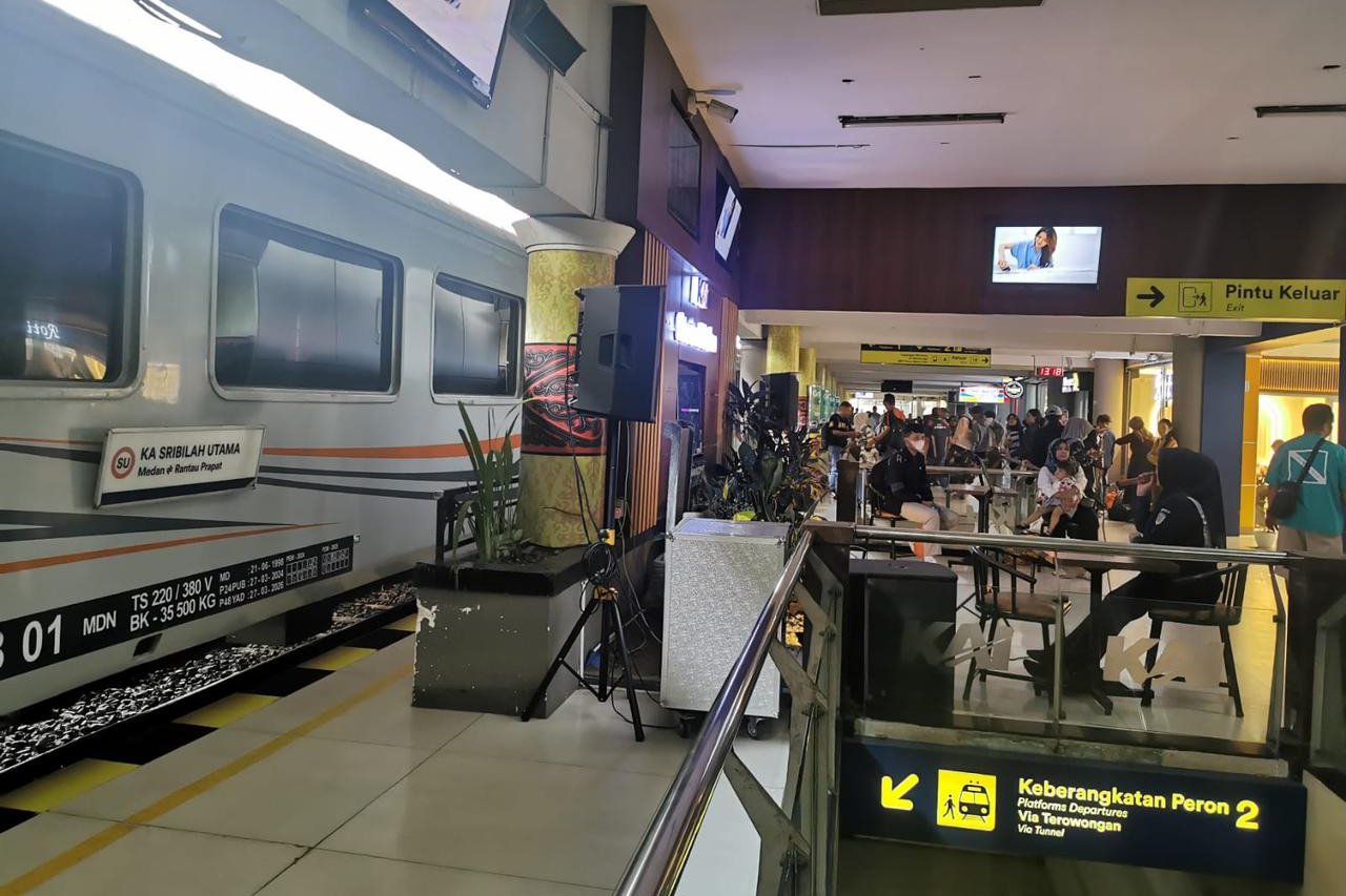KAI Sumut Catat Lonjakan Penumpang Kereta Api saat Libur Maulid Nabi, 29 Ribu Tiket Terjual
