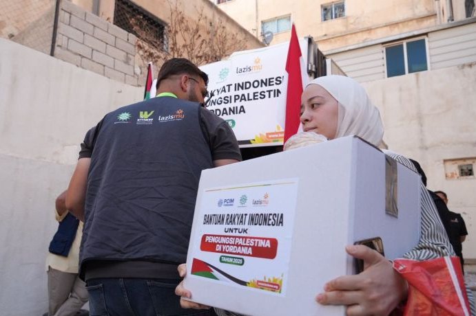 Muhammadiyah Salurkan Bantuan untuk Pengungsi Palestina di Yordania lewat Lazismu dan Muhammadiyah Aid