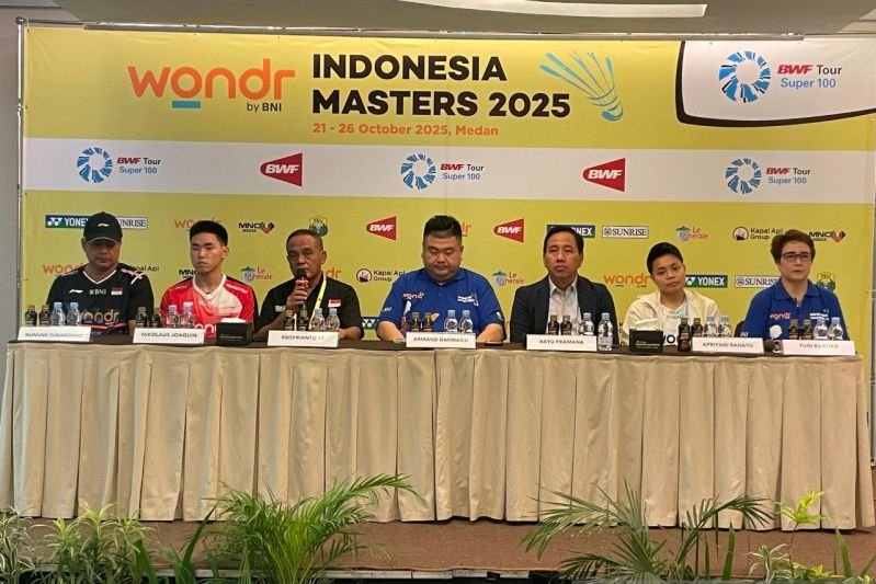 Indonesia Masters 2025 Digelar di Medan: 232 Atlet Dunia Berebut Rp 1,8 Miliar