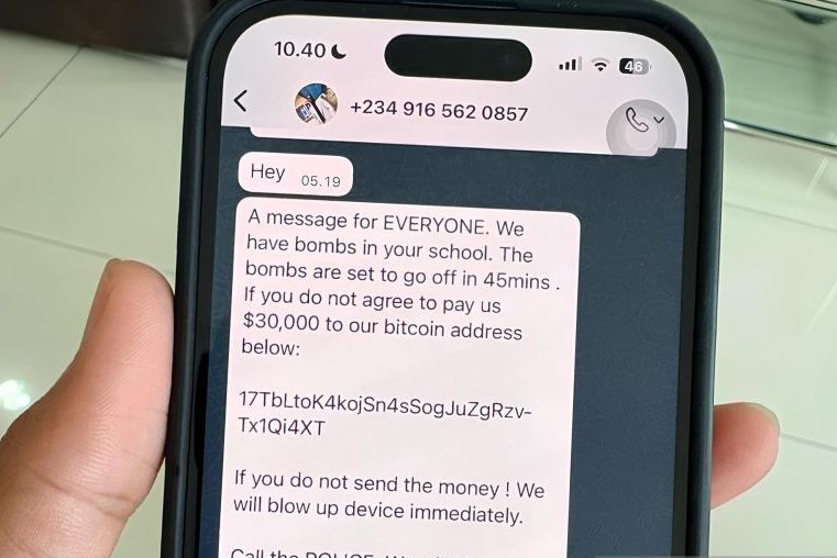 Teror Bom di Dua Sekolah Internasional Tangerang, Pelaku Minta Tebusan 30.000 Dolar Lewat Bitcoin