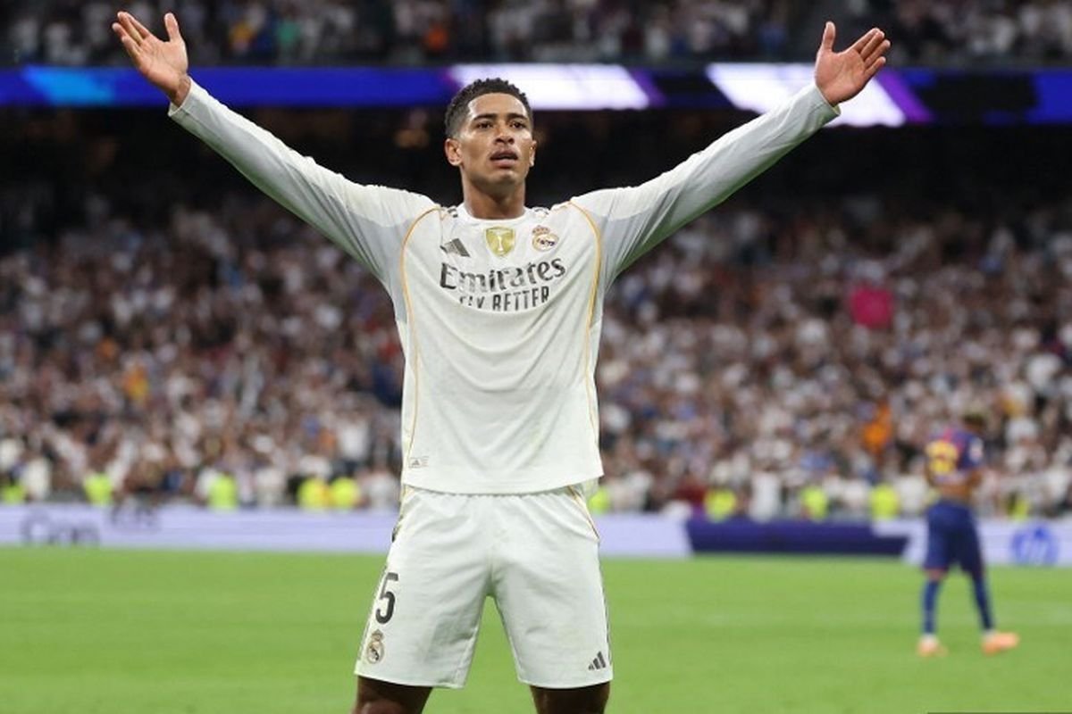 Real Madrid Tak Tergoyahkan! Mbappe & Bellingham Bungkam Barcelona di El Clasico Santiago Bernabeu