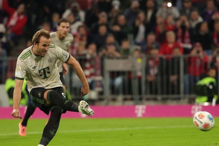 Harry Kane Cetak Gol, Bayern Munich Tumbangkan Dortmund dan Perpanjang Rekor Sempurna