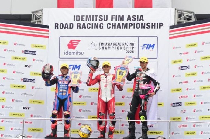 ARRC 2025: Astra Honda Racing Team Borong Tiga Podium di Sepang, Arbi Mantap Puncaki Klasemen