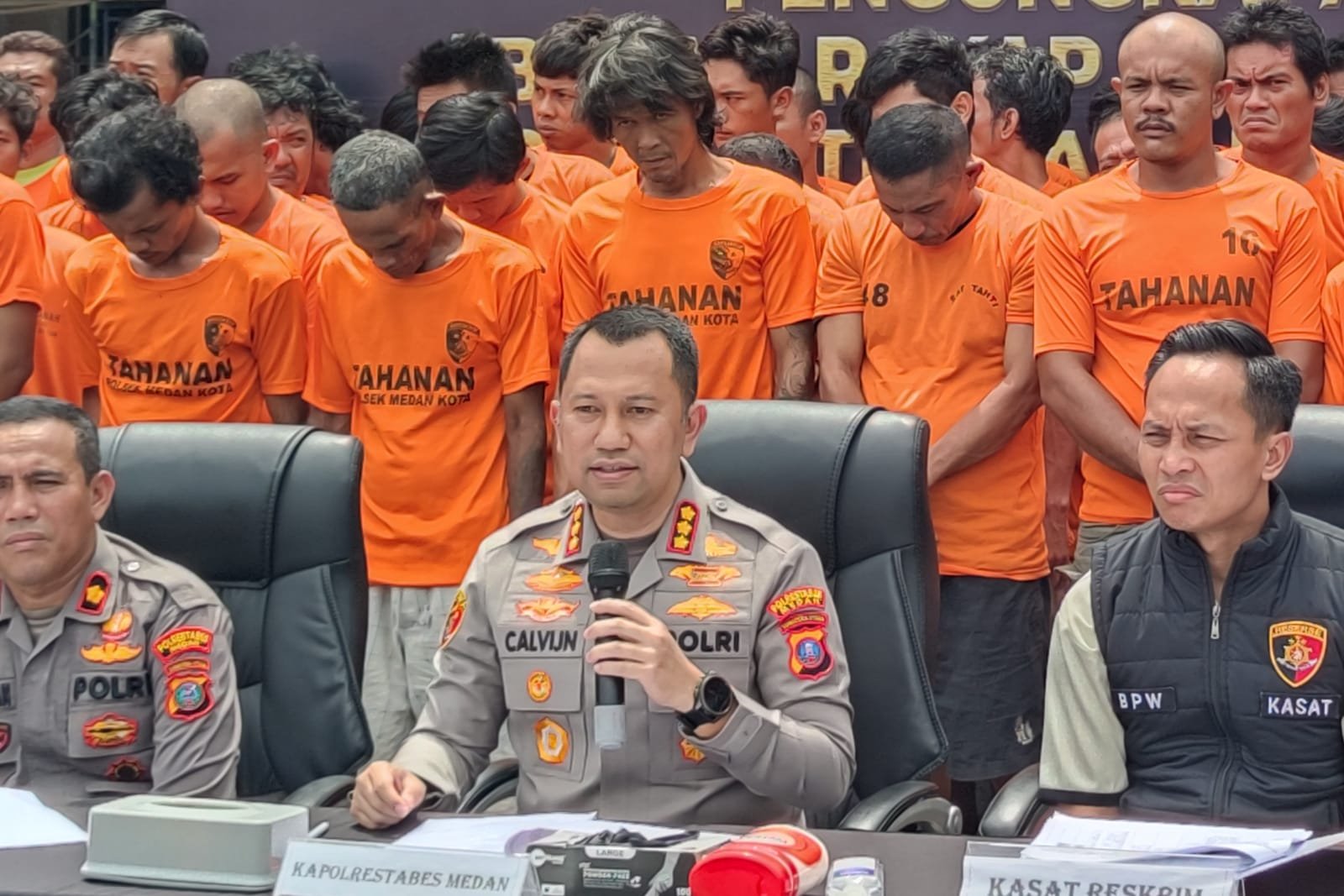 “Rayap Besi” Gerogoti Medan, 26 Kasus Pencurian Terungkap dalam 8 Hari